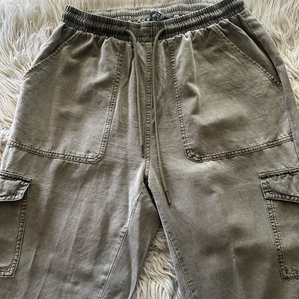 Men's Casual Cargo Pants - Gray